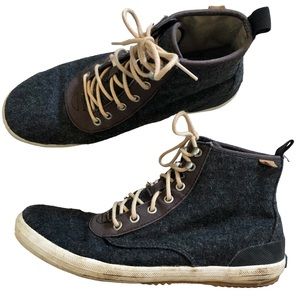 Keds Women’s Topkick Hightop Lace-up Ankle Boots Sneakers, Gray Size 7.5